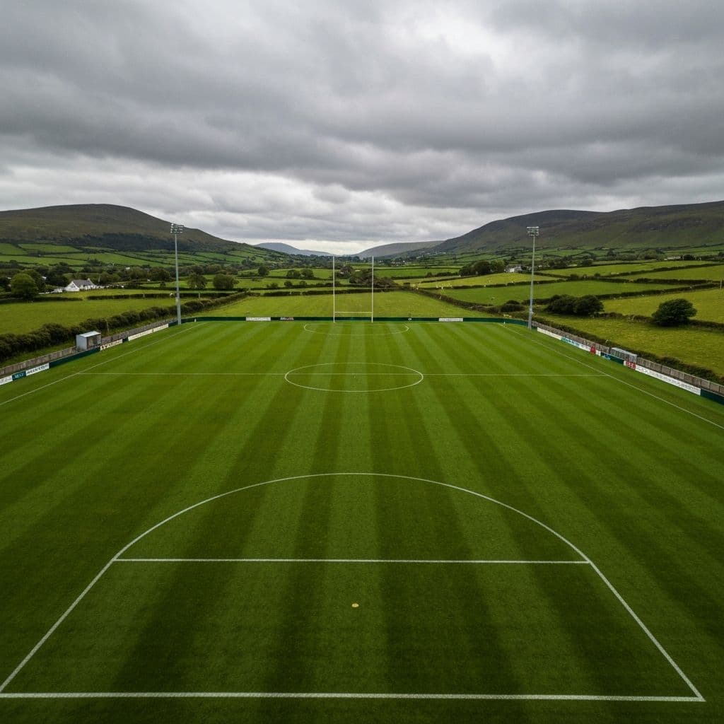 Gaelic games pitch in Ireland